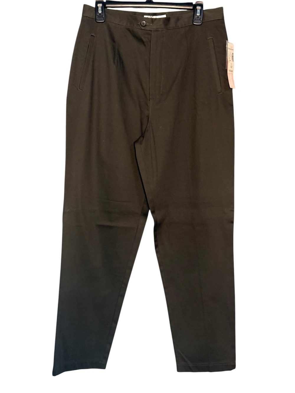 NWT Dress barn Hunter green slacks
